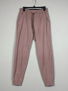 Lululemon Men’s Dusty Rose Stretch Jogger Pants Drawstring Medium